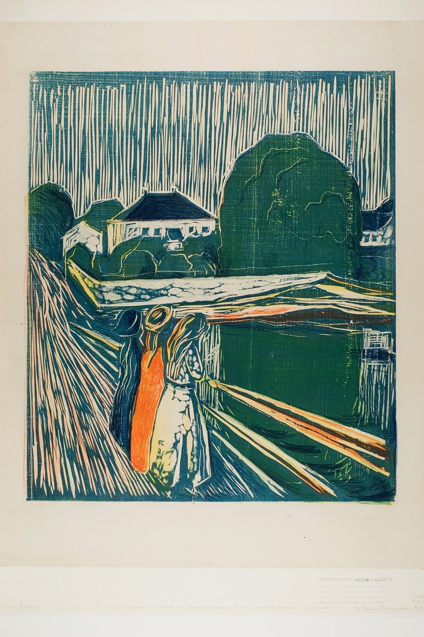 Le ragazze sul ponte da Edvard Munch