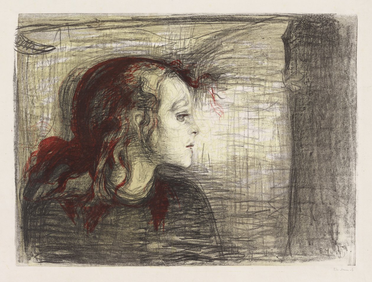 La bambina malata I da Edvard Munch