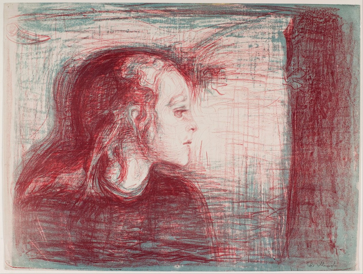 Il bambino malato I da Edvard Munch