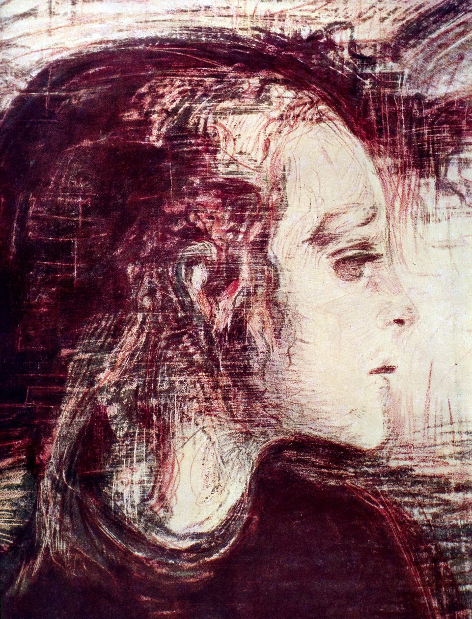 La ragazza malata da Edvard Munch