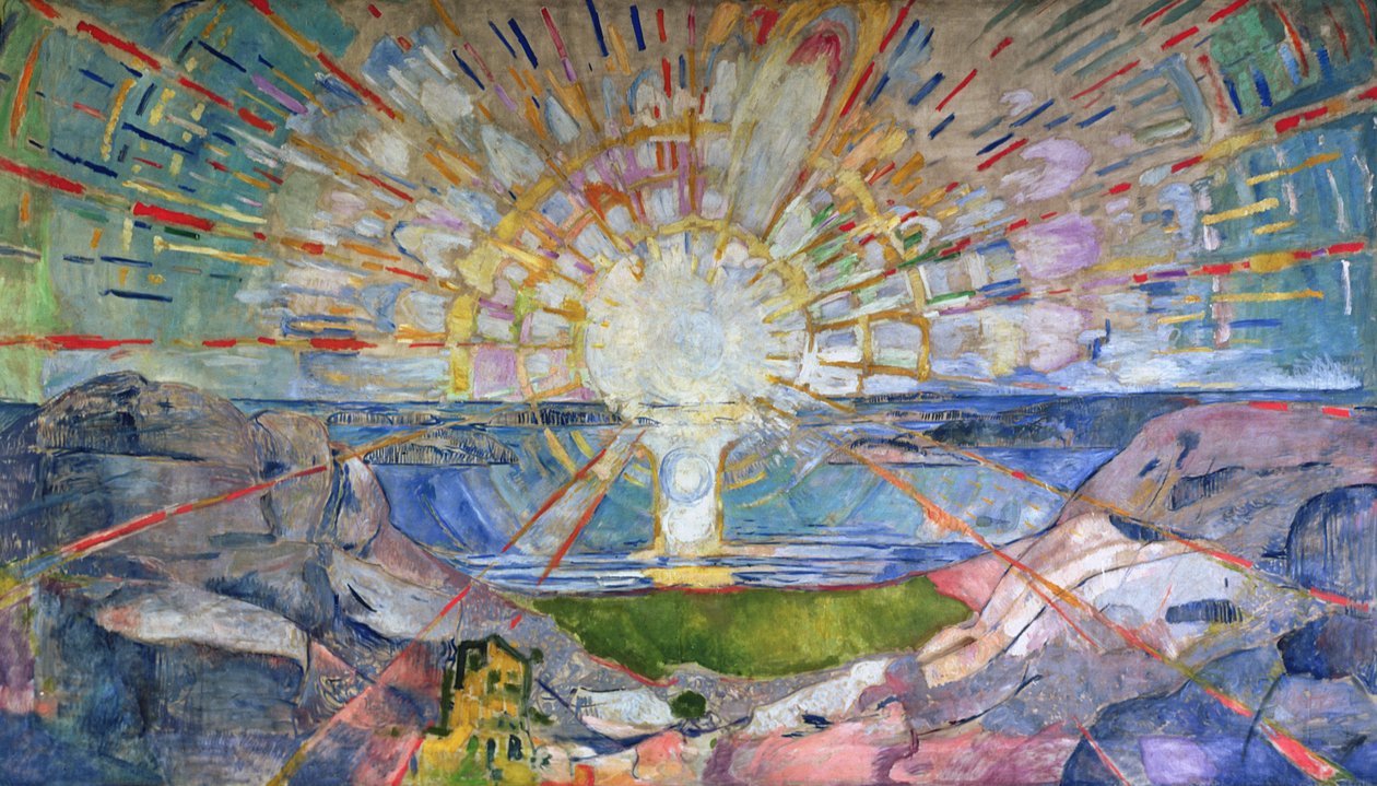 Il sole da Edvard Munch