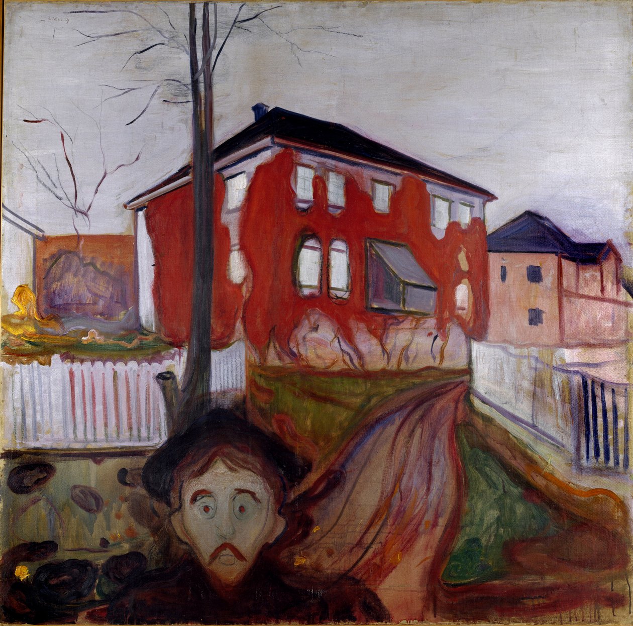 La Vergine Vite Rossa da Edvard Munch