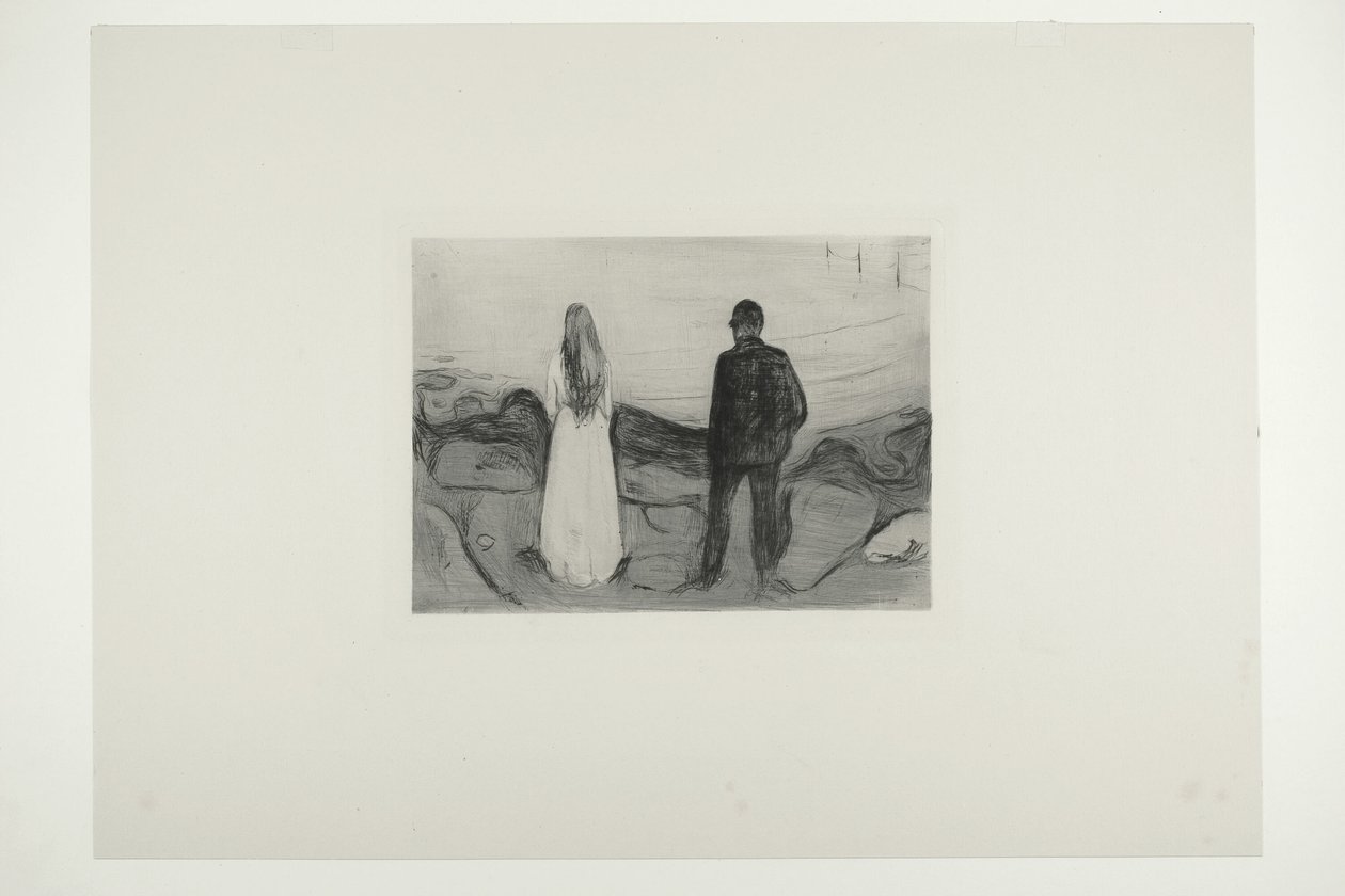 Due esseri umani. I solitari da Edvard Munch