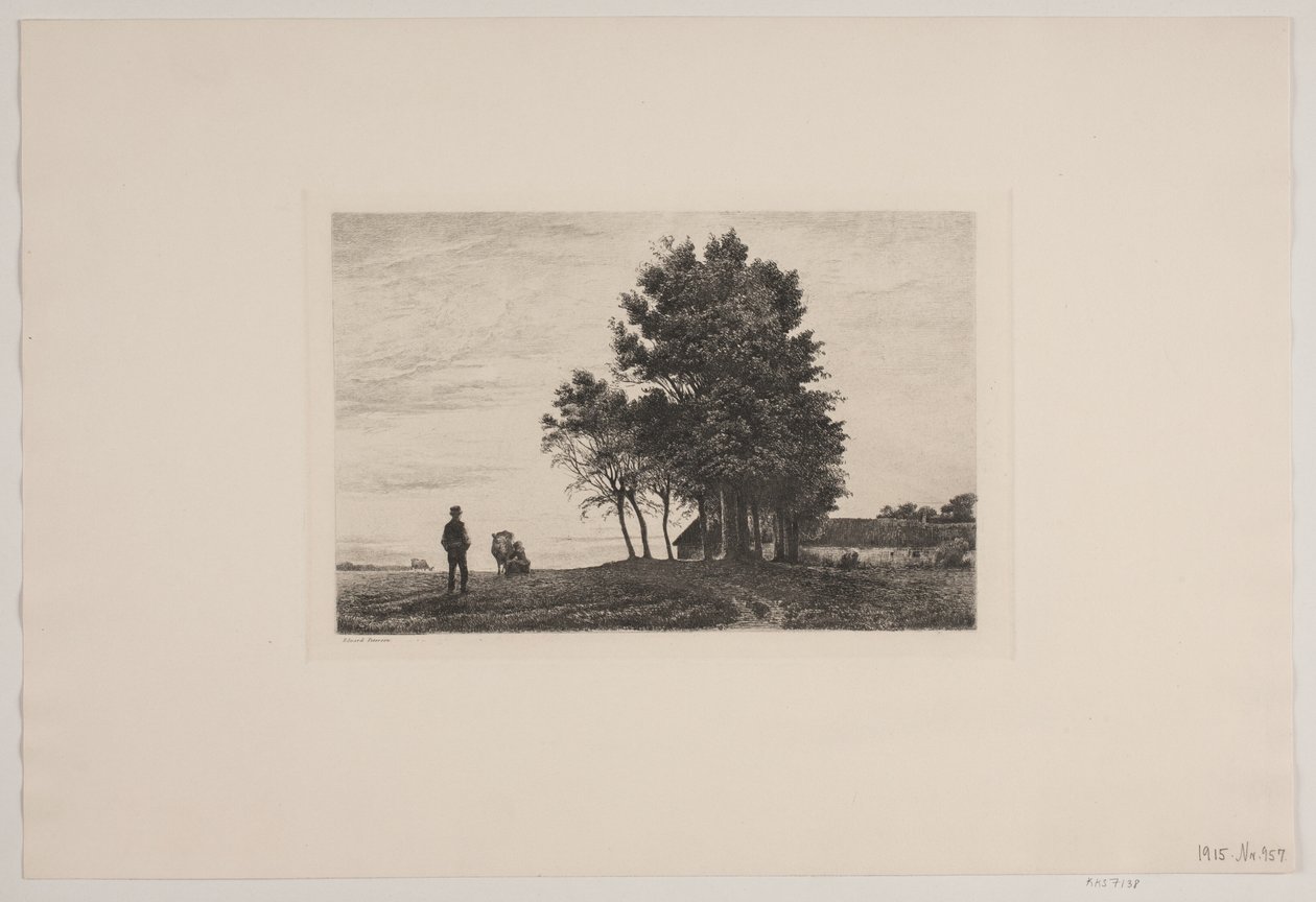 Sera fuori da una fattoria da Edvard Petersen