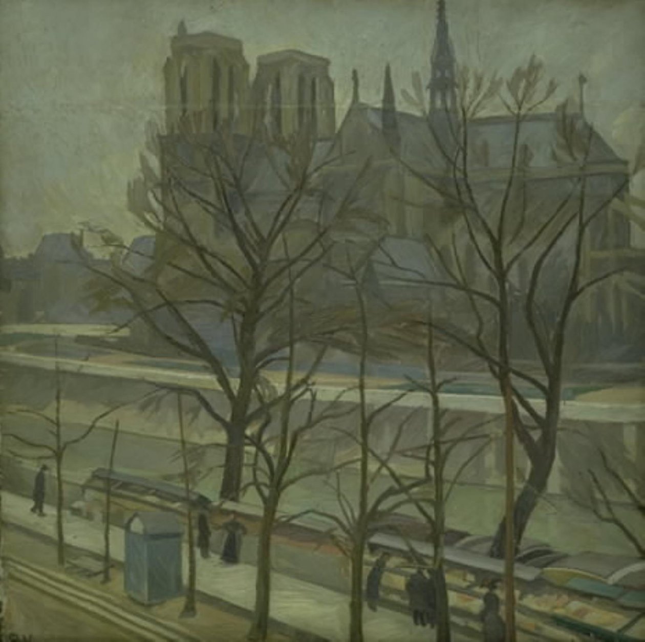 Dal Quai de la Tournelle, Parigi da Edvard Weie