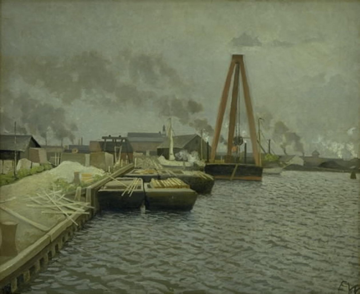 Refshaleøen. Il porto di Copenaghen da Edvard Weie