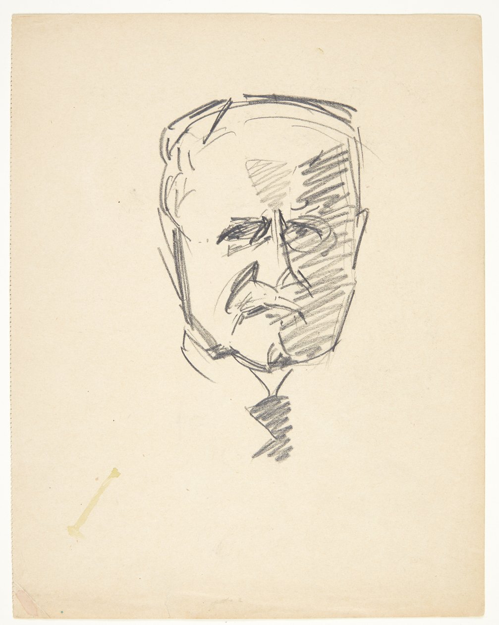 Studio per ritratto del dott. Carl Lorentzen (1860-1932) da Edvard Weie