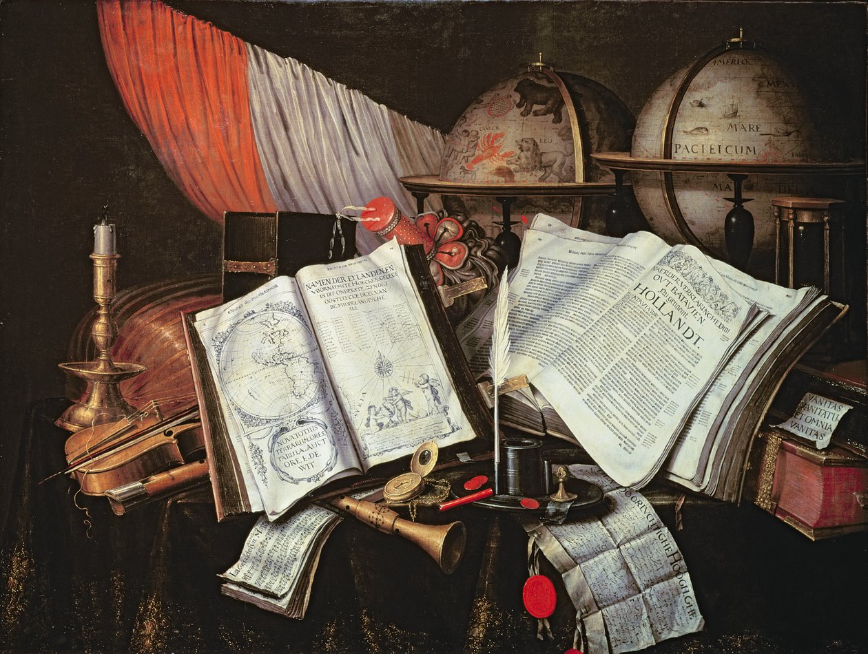 Vanitas da Edwaert Colyer or Collier
