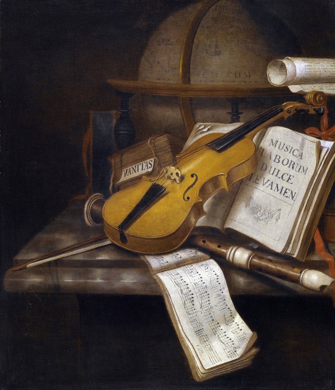 Vanitas Natura Morta da Edwaert Colyer or Collier