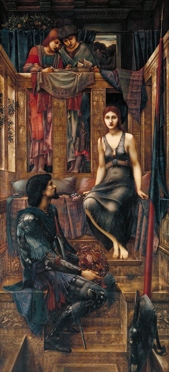 Re Cophetua e la mendicante da Edward Burne Jones