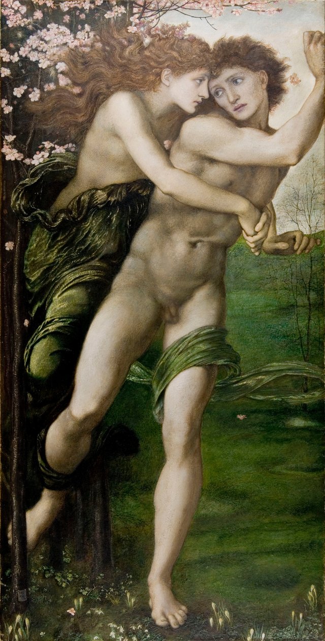 Fillide e Demofonte da Edward Burne-Jones