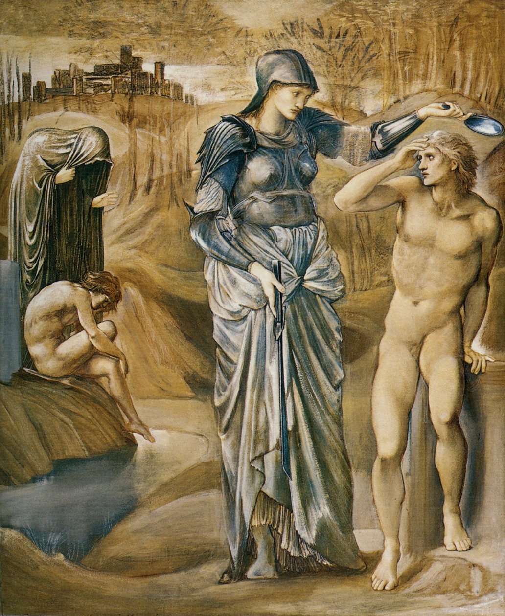 La serie di Perseo: La chiamata di Perseo da Edward Burne Jones