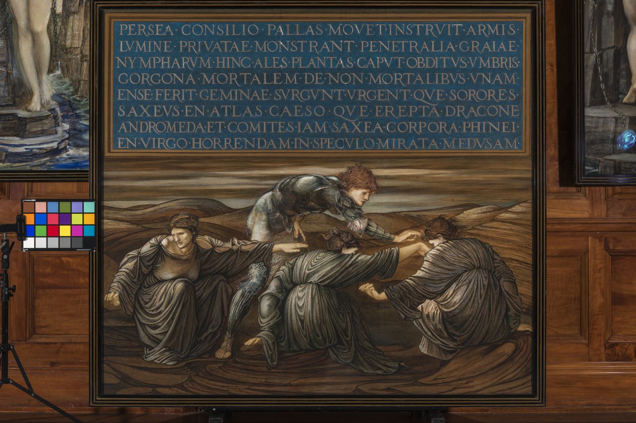 Perseo e le Graie, 1877 da Edward Burne Jones