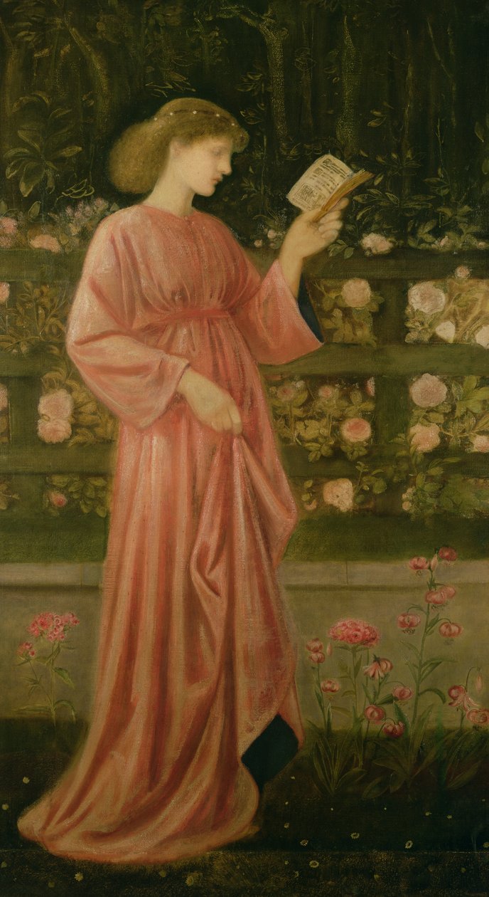 Principessa Sabra (La figlia del re) 1865-66 da Edward Burne Jones