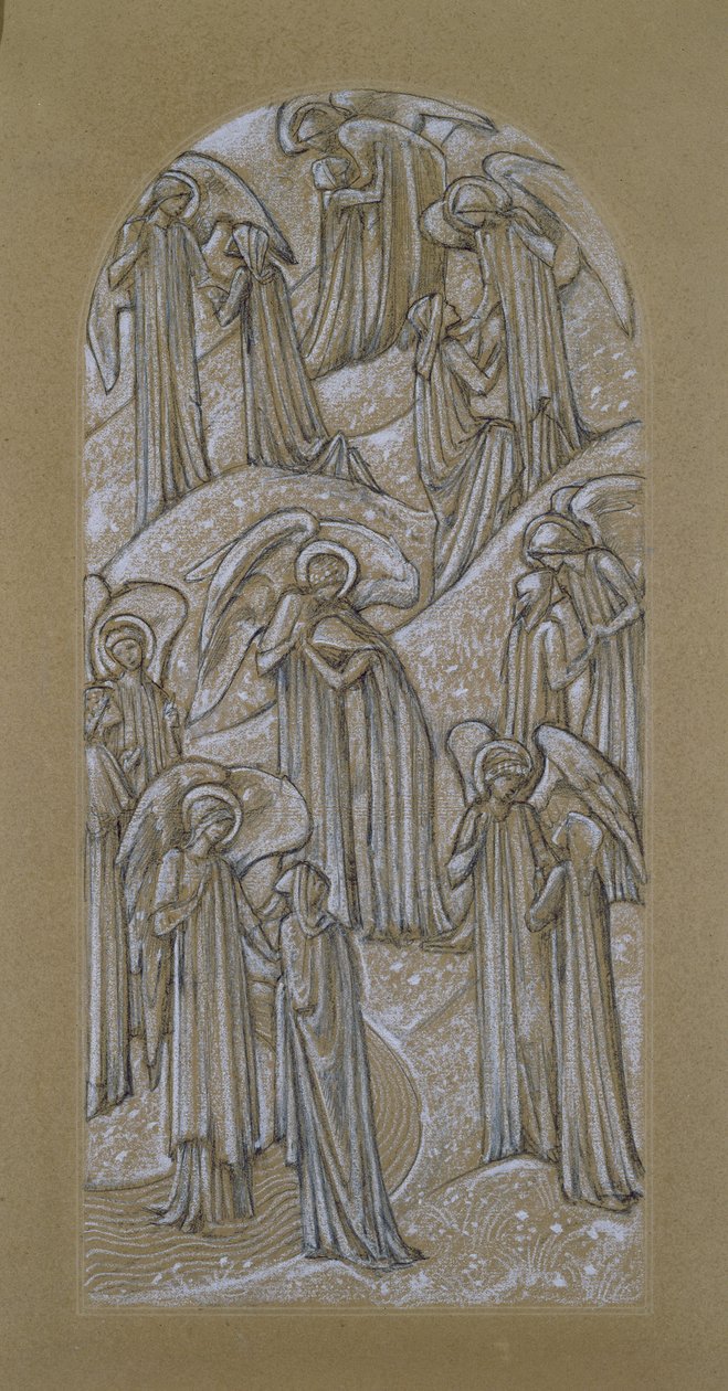 Studio per una vetrata da Edward Burne-Jones