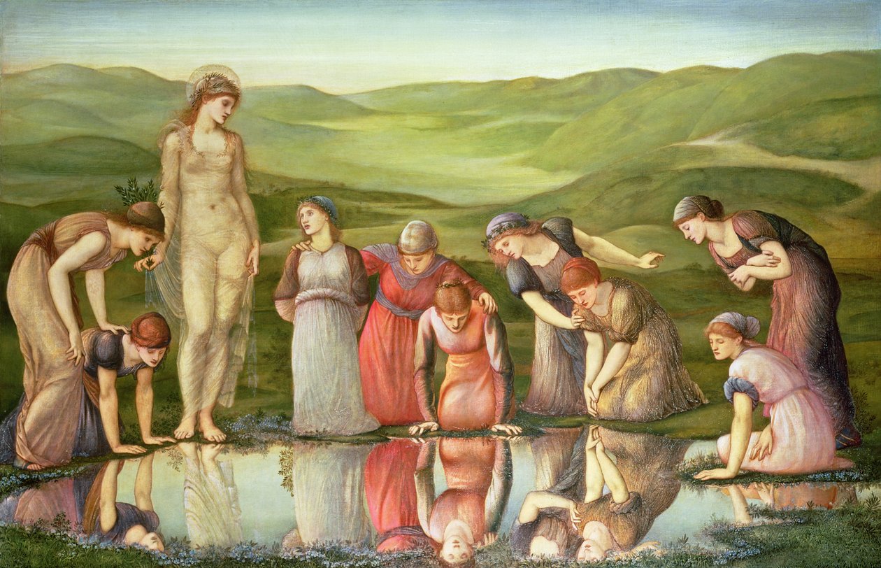 Lo specchio di Venere da Edward Burne-Jones