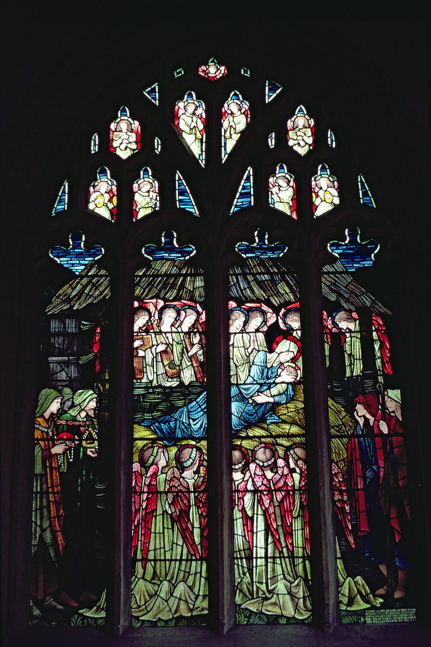 La Natività da Edward Burne Jones
