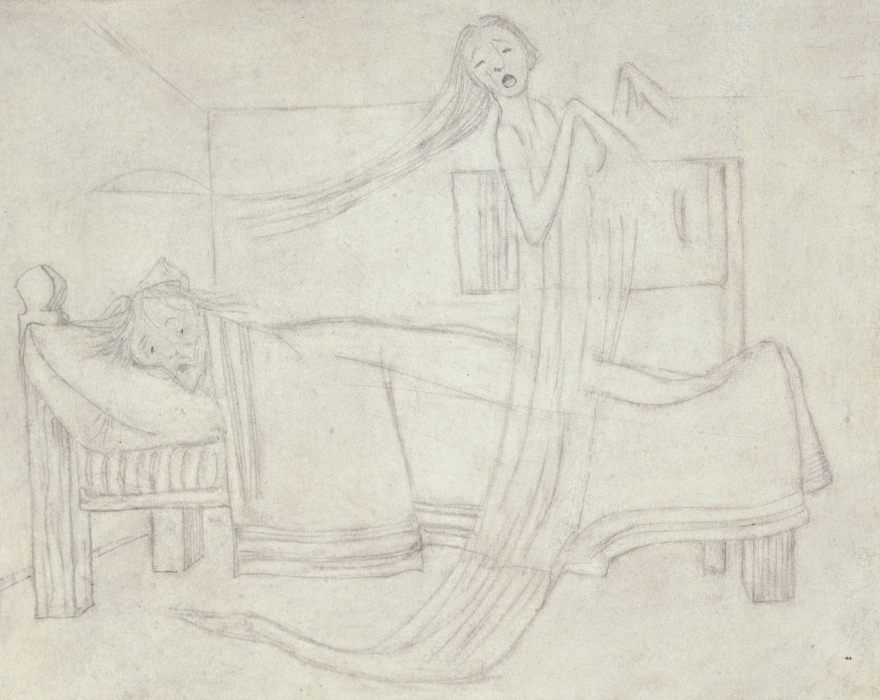 Il sogno del pittore II da Edward Burne Jones