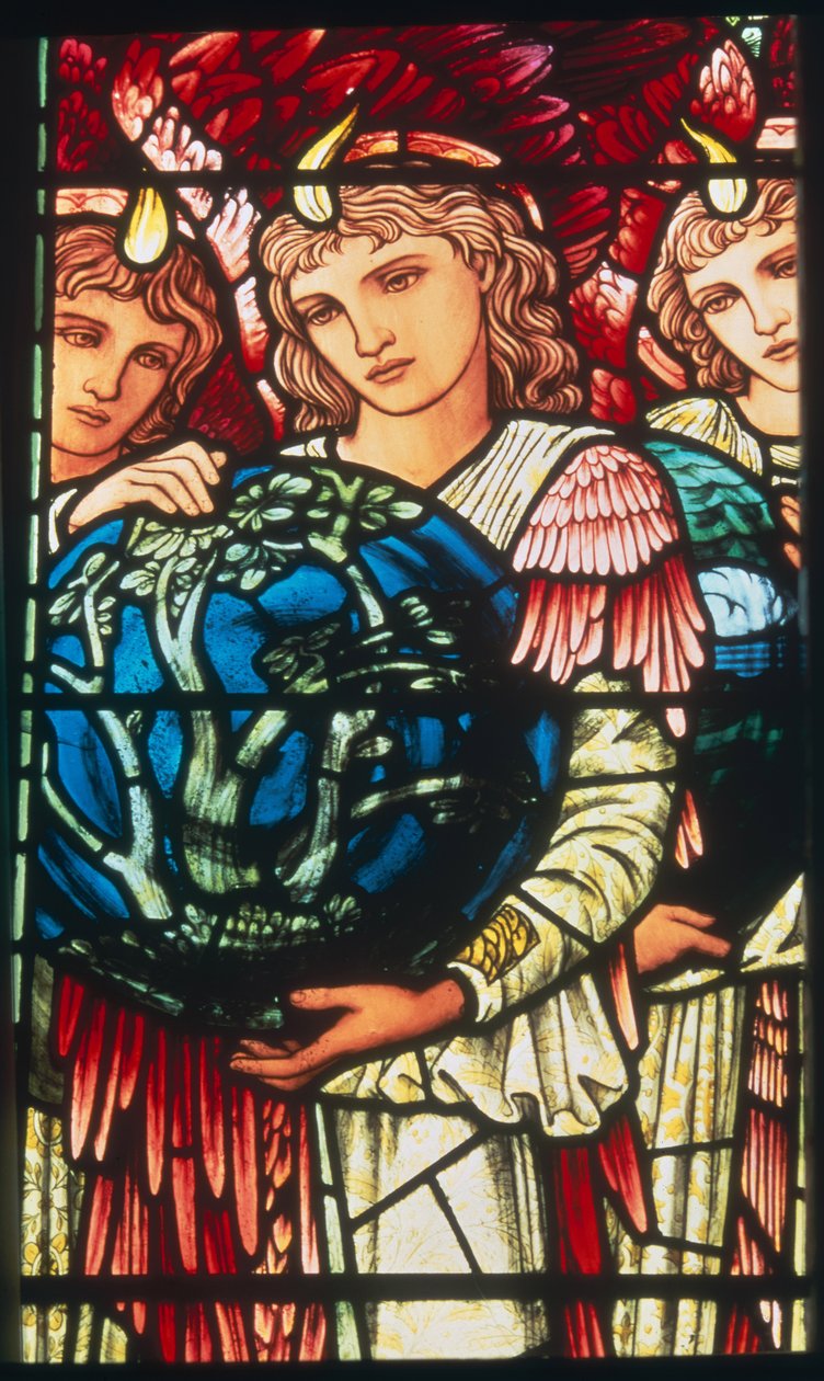 Angeli della Creazione: Il Terzo Giorno, c.1890 da Edward Burne-Jones