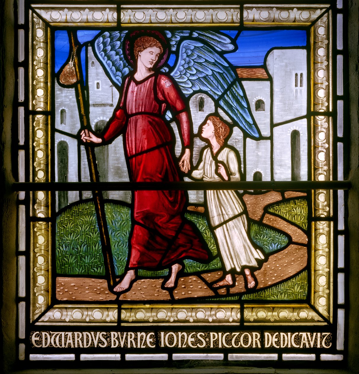 Rottingdean, St Margaret, Angelo custode da Edward Burne Jones
