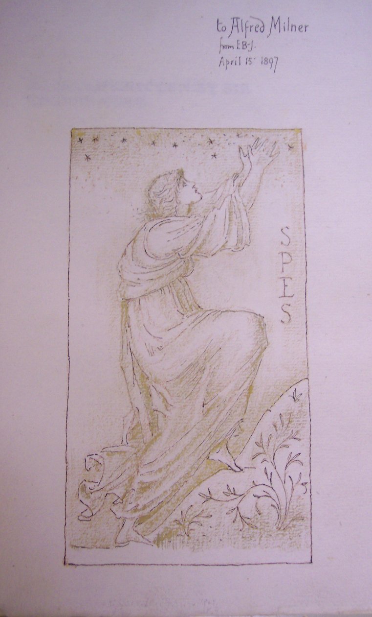 Spes, illustrazione sul frontespizio di 