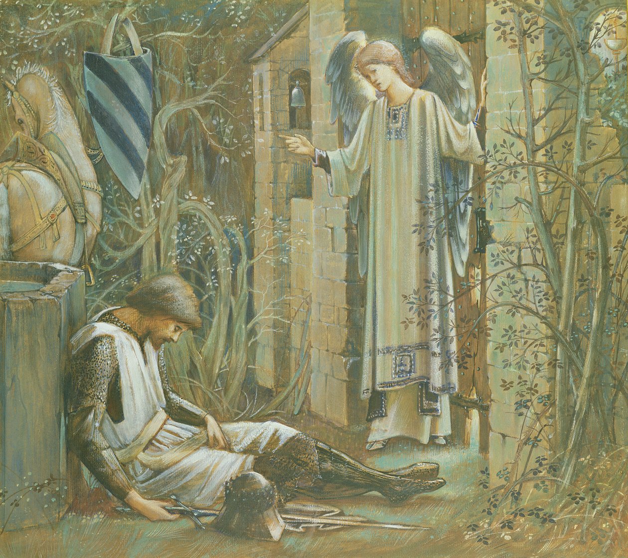 Il fallimento di Sir Lancillotto da Edward Burne Jones