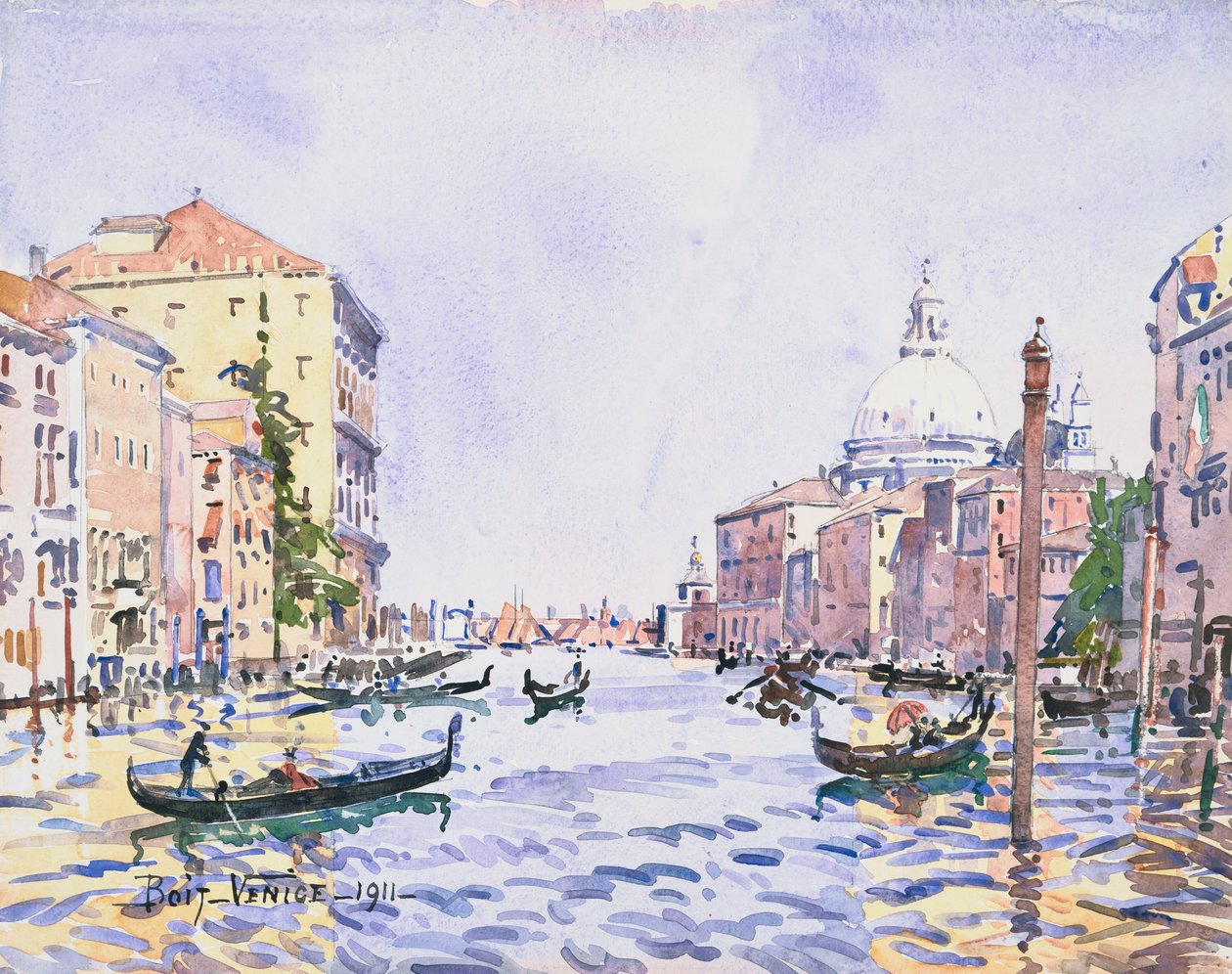 Venezia - Pomeriggio sul Canal Grande da Edward Darley Boit