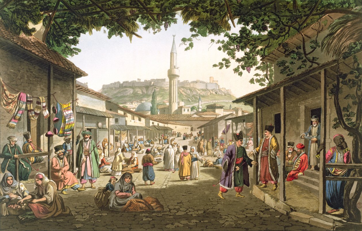Un bazar ad Atene, tavola 1 dalla Parte 1 di 