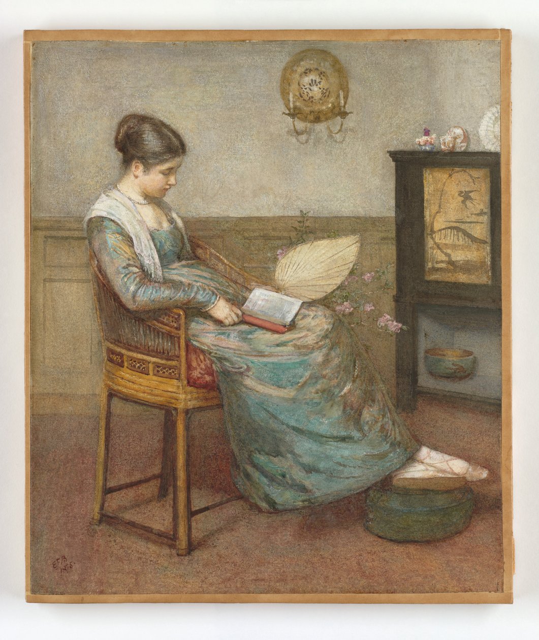 Meditazione, 1875 da Edward Frederick Brewtnall