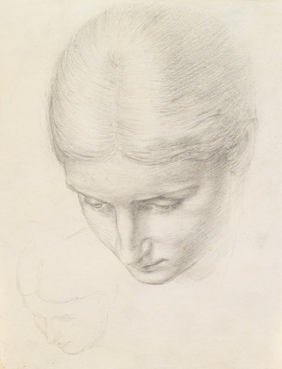 Studio di una donna, c.1868-71 da Edward John Poynter