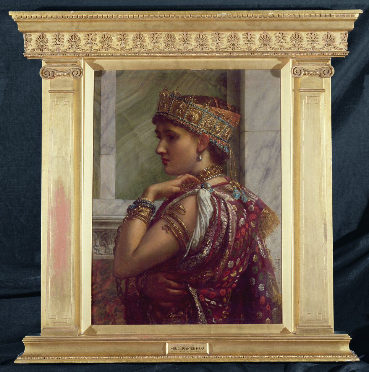 Zenobia prigioniera, 1878 da Edward John Poynter