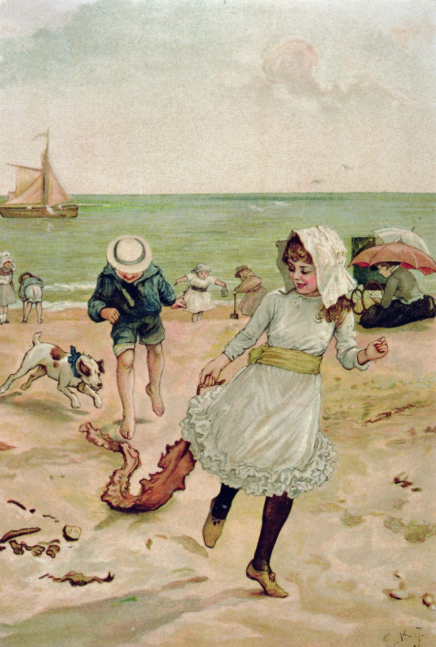 Bambini e Alghe dai Raggi di Sole da Edward Killingworth Johnson