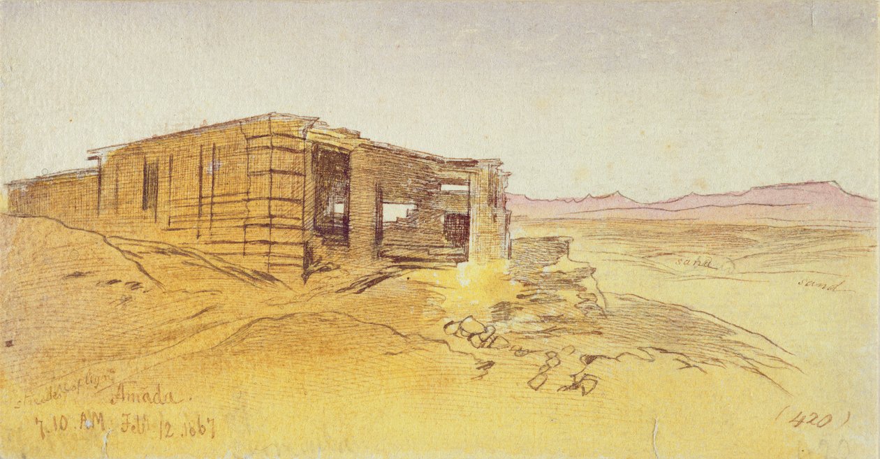 Amada, 7:10 am, 12 febbraio 1867, 1867 da Edward Lear