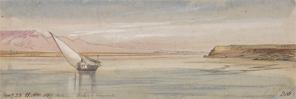 Tra Tebe ed Erment da Edward Lear