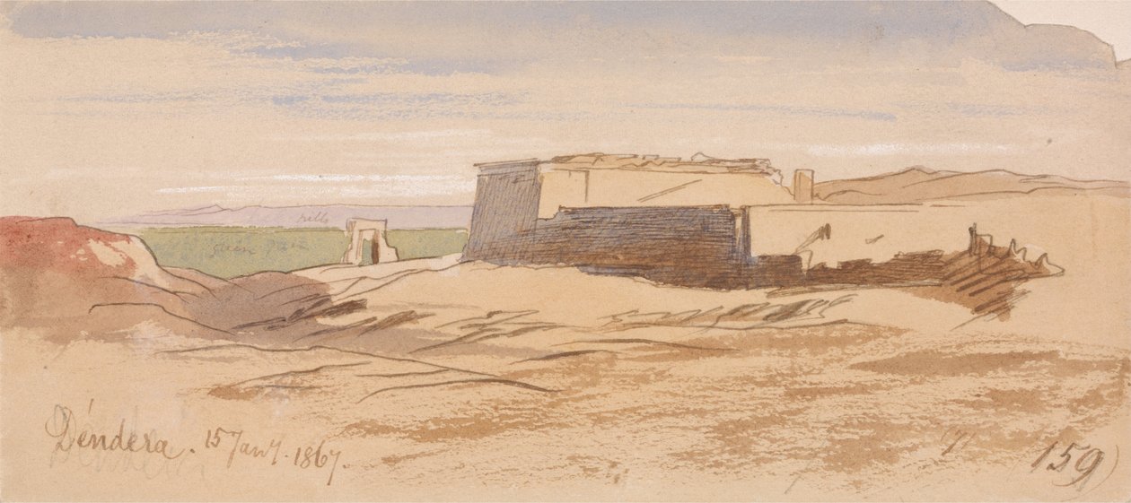 Dendera 159 da Edward Lear