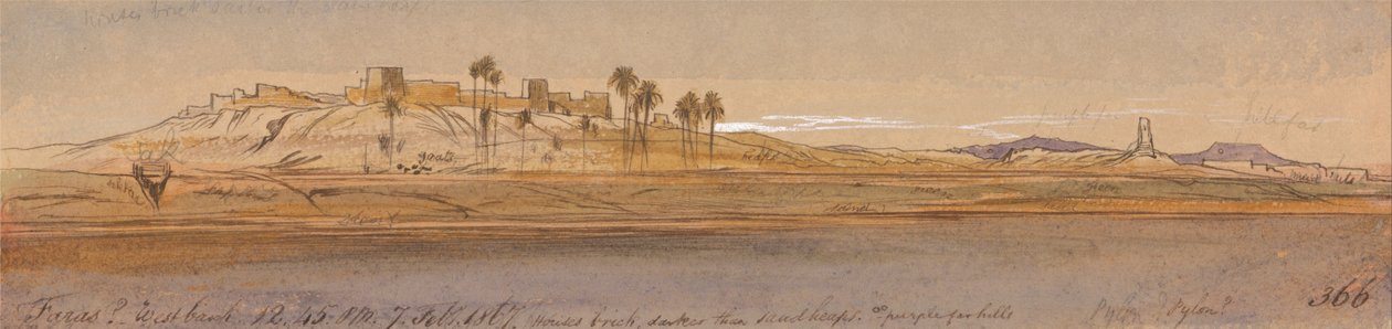 Faras Westbank da Edward Lear
