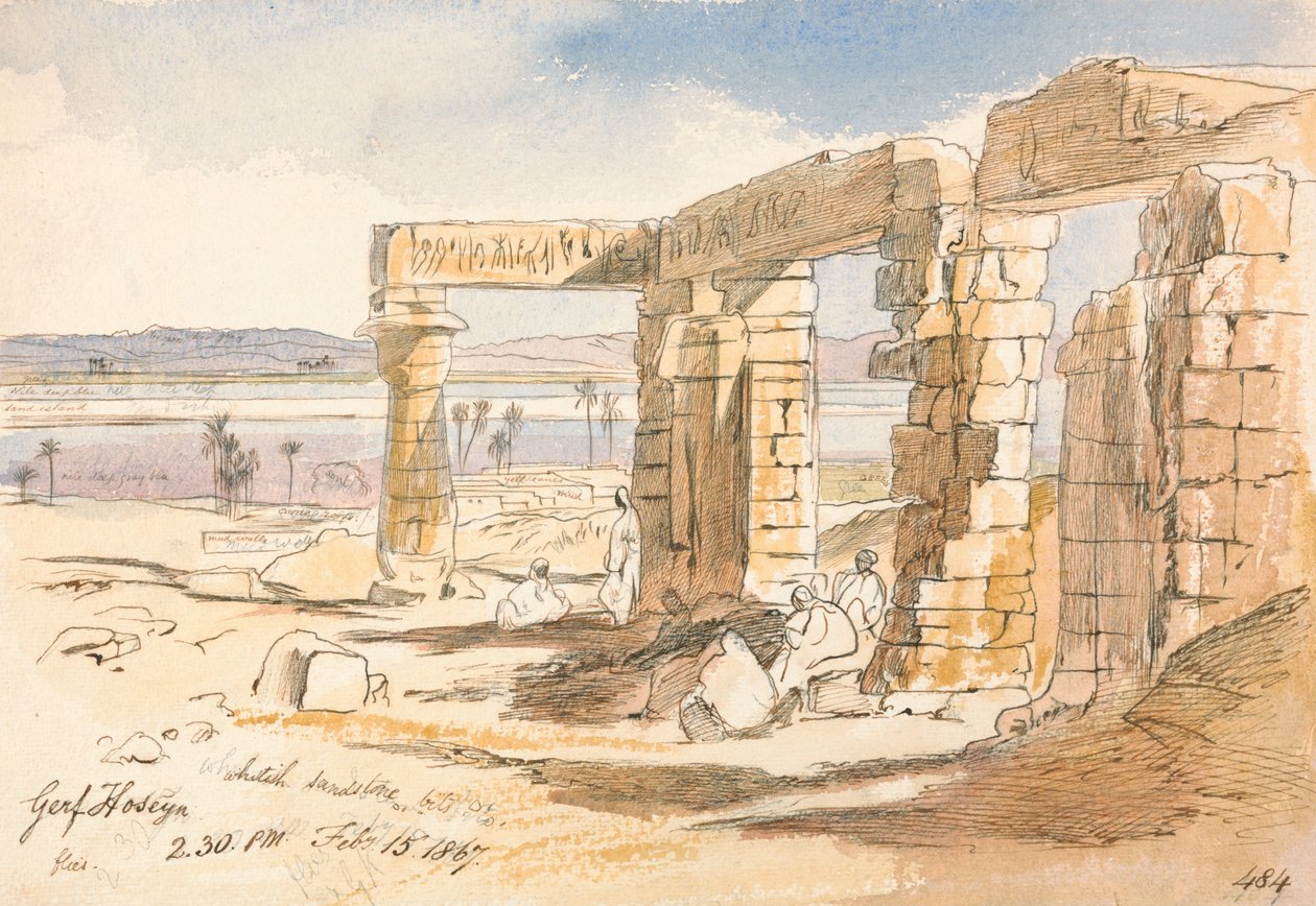 Gerf Hoseyn, 14:30, 15 febbraio 1867 (484) da Edward Lear