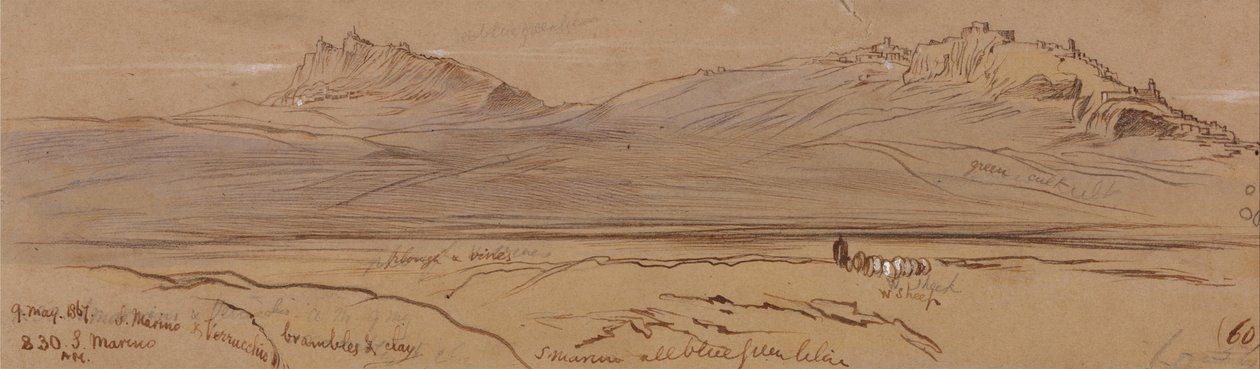 San Marino da Edward Lear