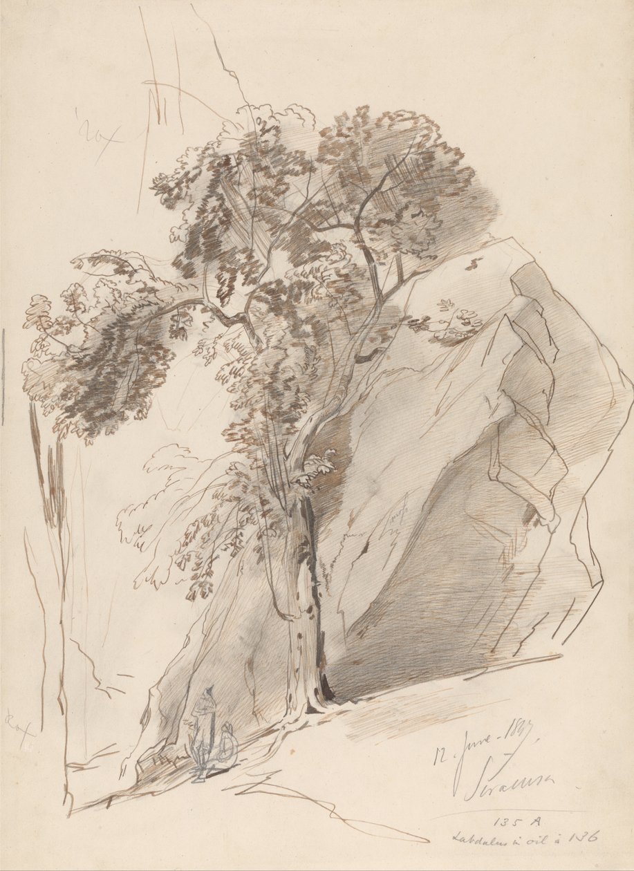 Siracusa, 12 giugno 1847 da Edward Lear