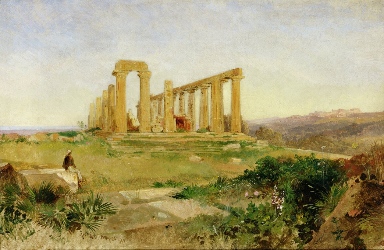 Tempio di Agrigento da Edward Lear