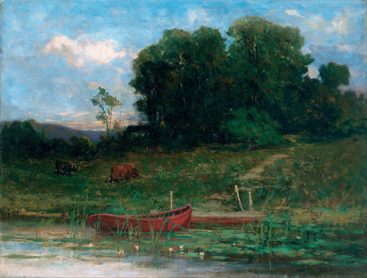 Lo sbarco alla fattoria da Edward Mitchell Bannister