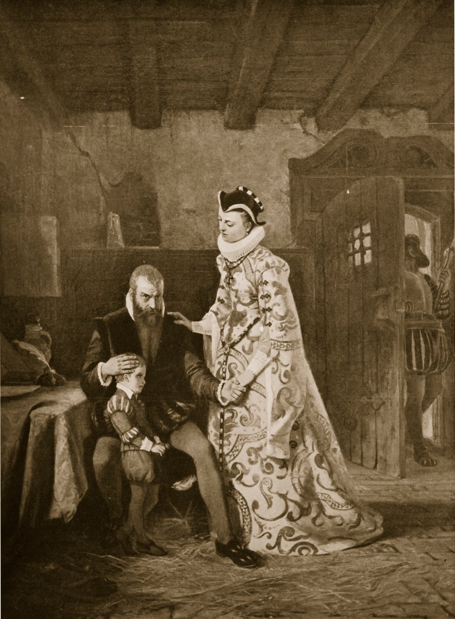 Karin Mansdatter visita Erik XIV in prigione da Edward Perseus