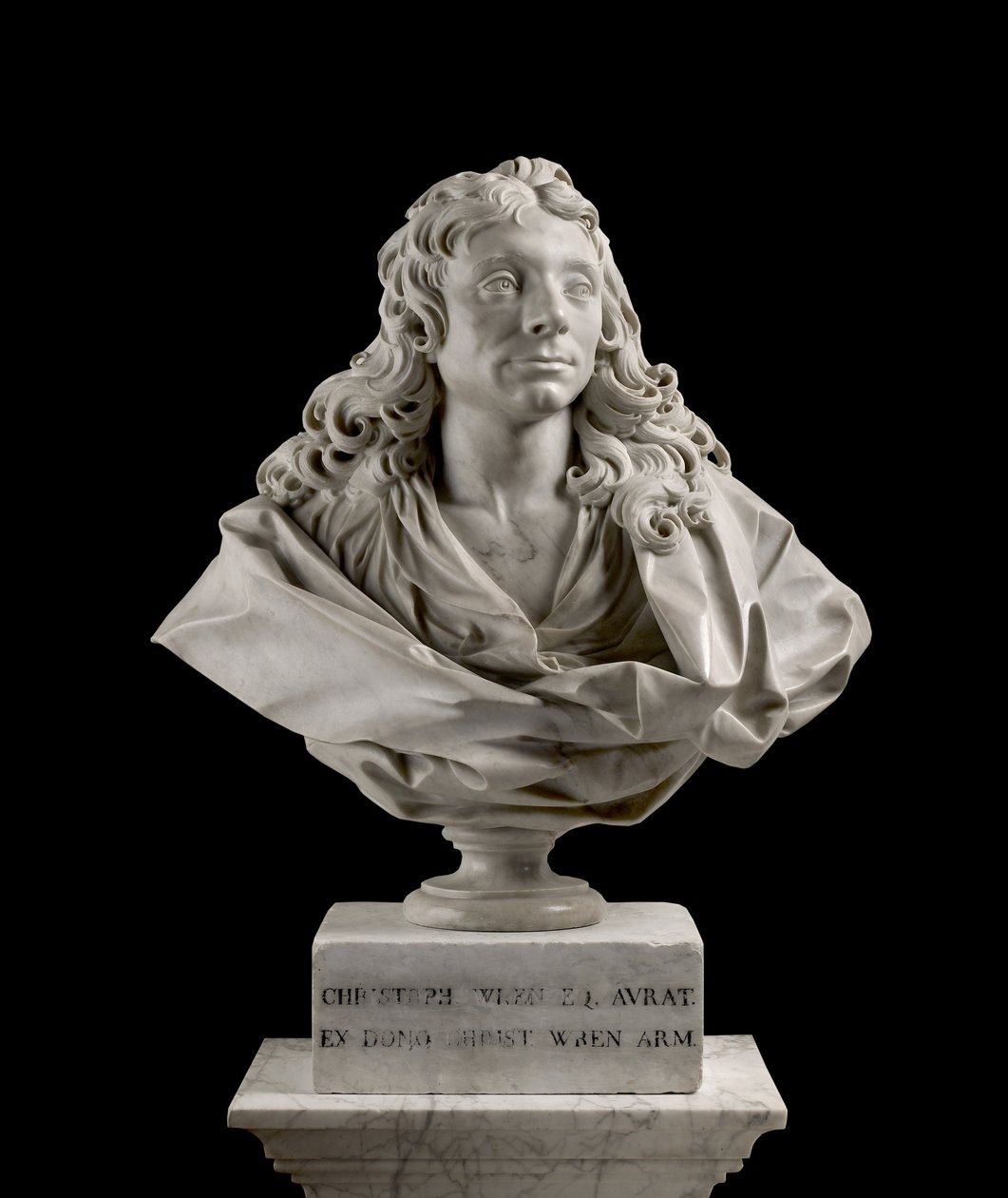 Sir Christopher Wren (1632-1723), 1673 da Edward Pierce