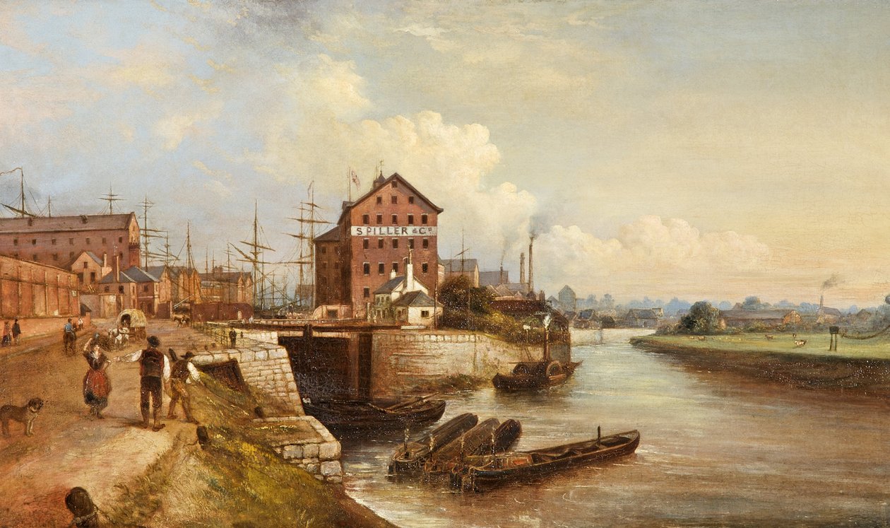 Gloucester Quay e Docks, 1890 da Edward Smith
