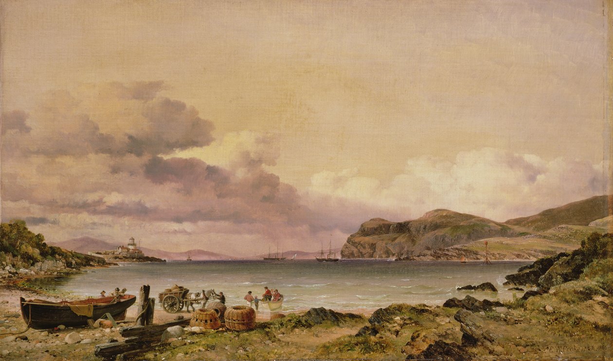 Baia di Valentia da Edward William Cooke