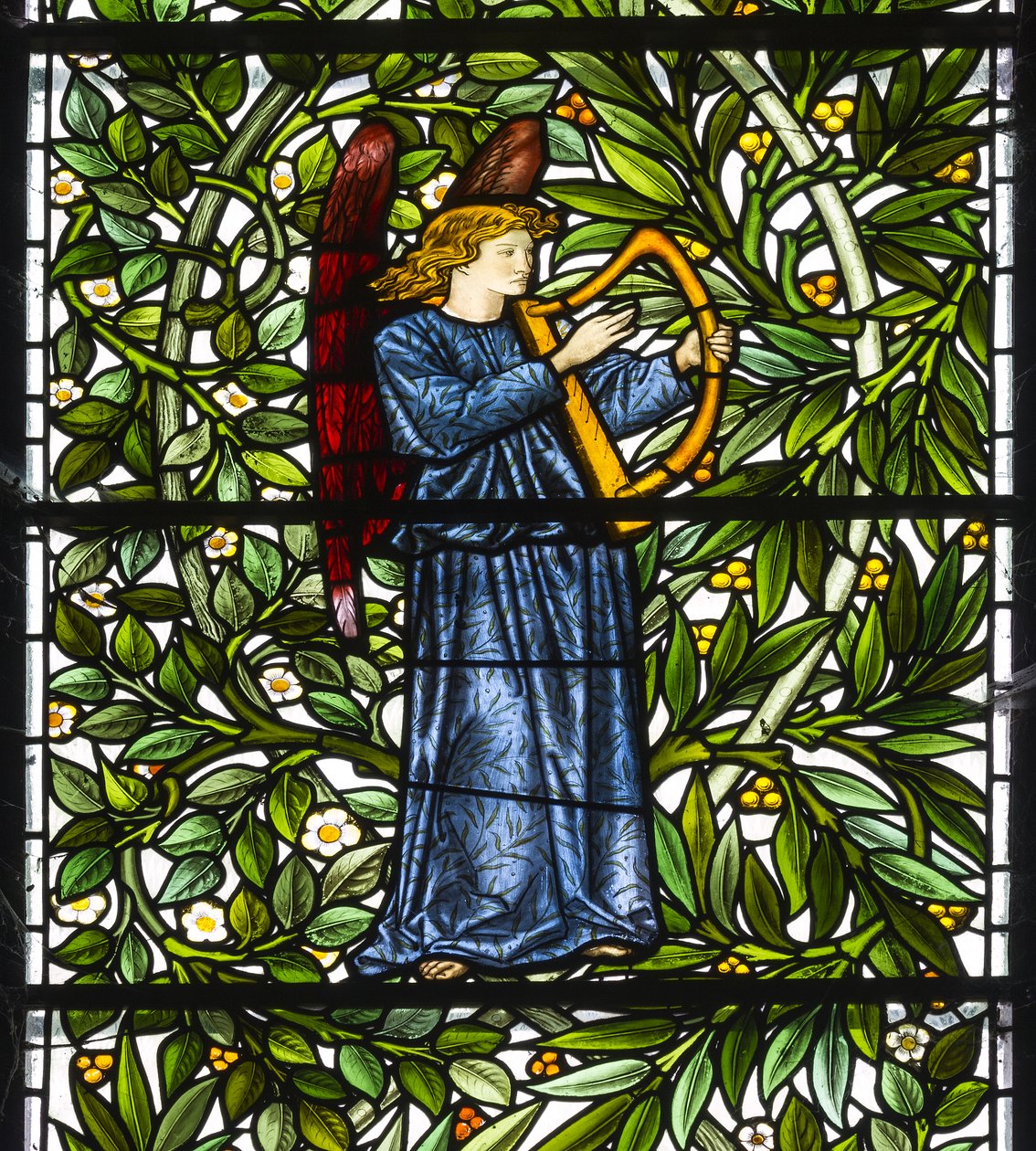 Musicista Angelico da Edward and Morris Burne Jones