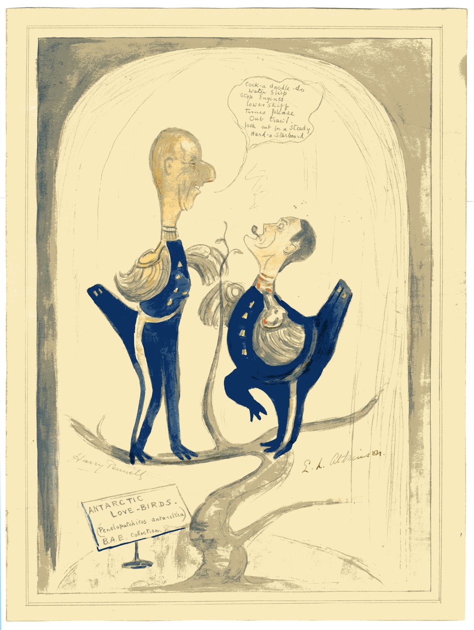 Harry Pennell e Dr. E.L.A. Atkinson, 1910-12 da Edward Adrian Wilson