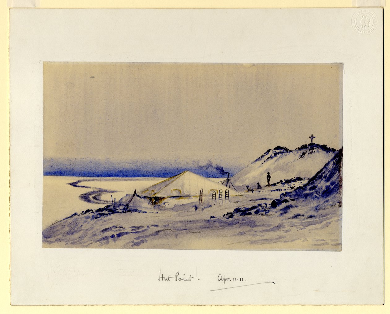 Hut Point, 1911 da Edward Adrian Wilson