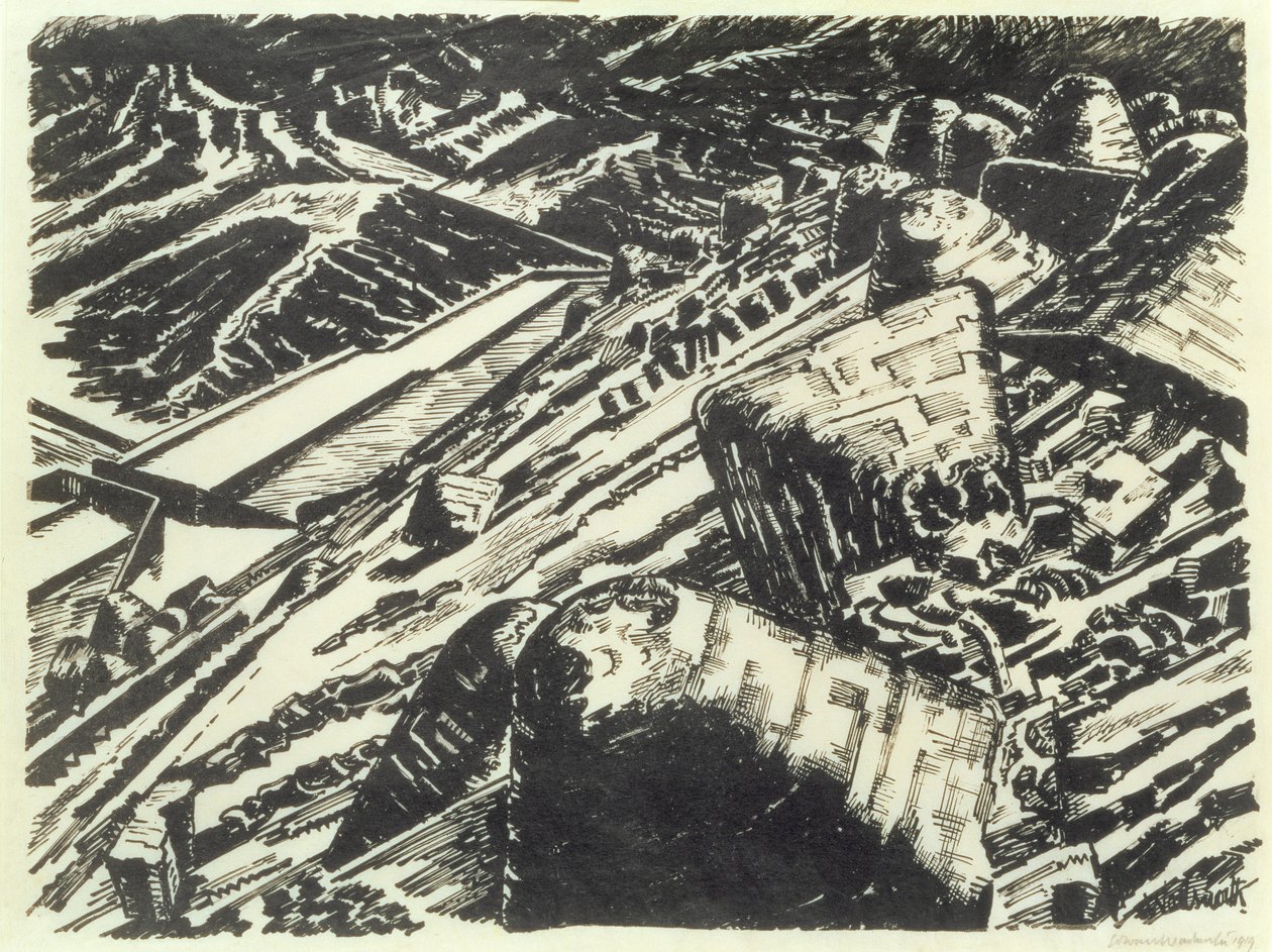 Ladle Slag, Old Hill da Edward Alexander Wadsworth