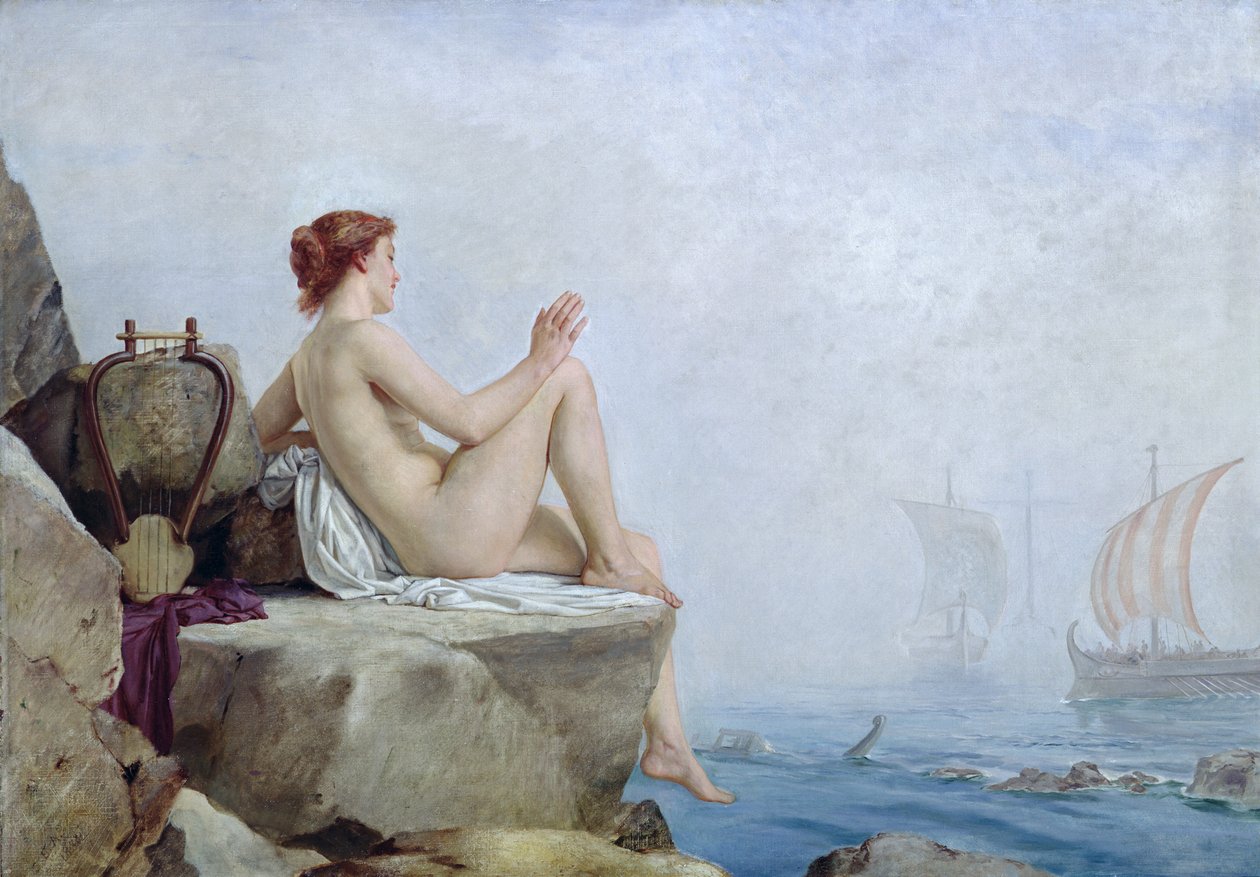La sirena da Edward Armitage